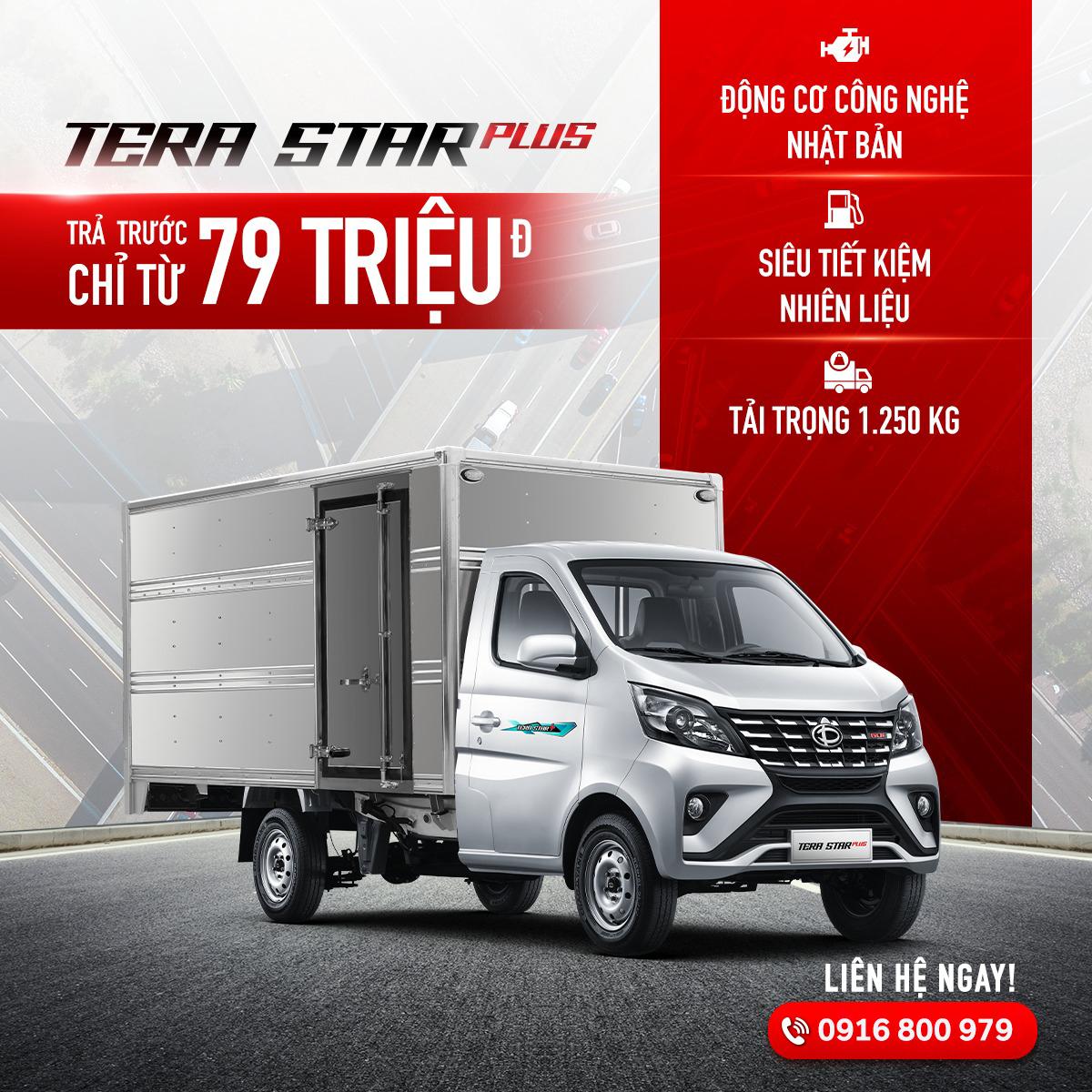 Xe Tải Teraco Tera Star và Tera Plus – Lựa Chọn Hoàn Hảo Cho Nhà Kinh Doanh Vận Tải