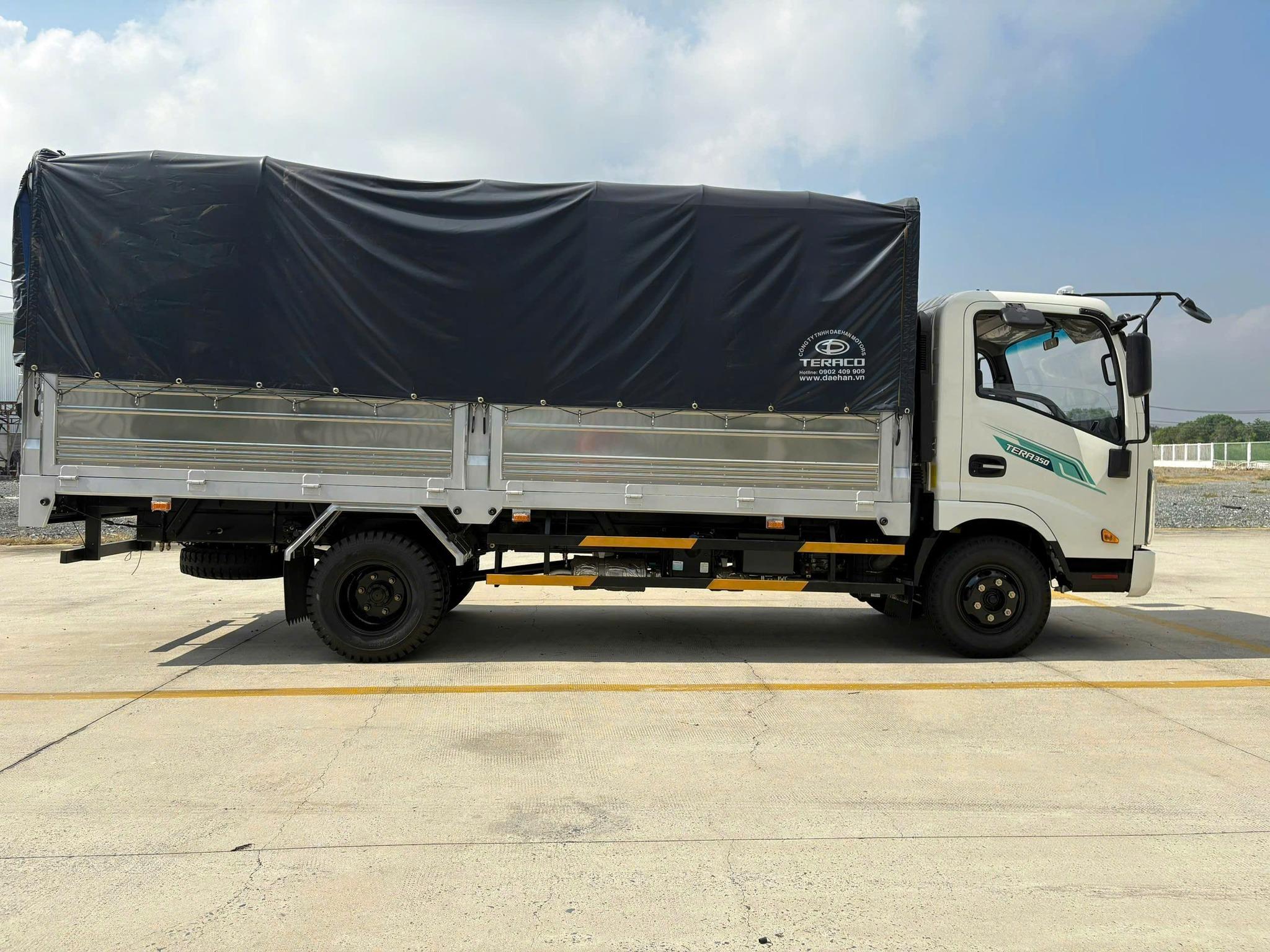 Teraco Tera 350 Euro 5 – Lựa chọn xe tải nhẹ hàng đầu, chuẩn khí thải Euro 5