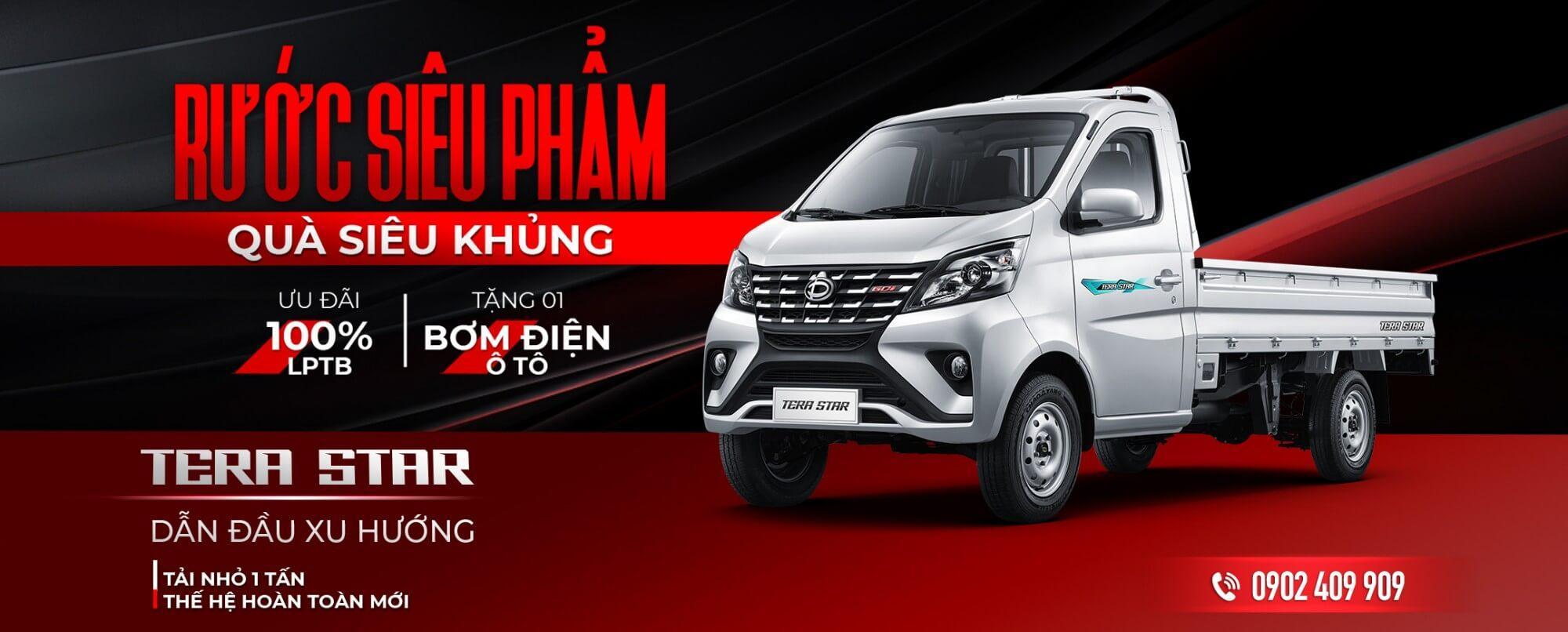 Siêu phẩm tải nhỏ 1 tấn hoàn toàn mới TERA STAR được ra mắt đầu năm 2024