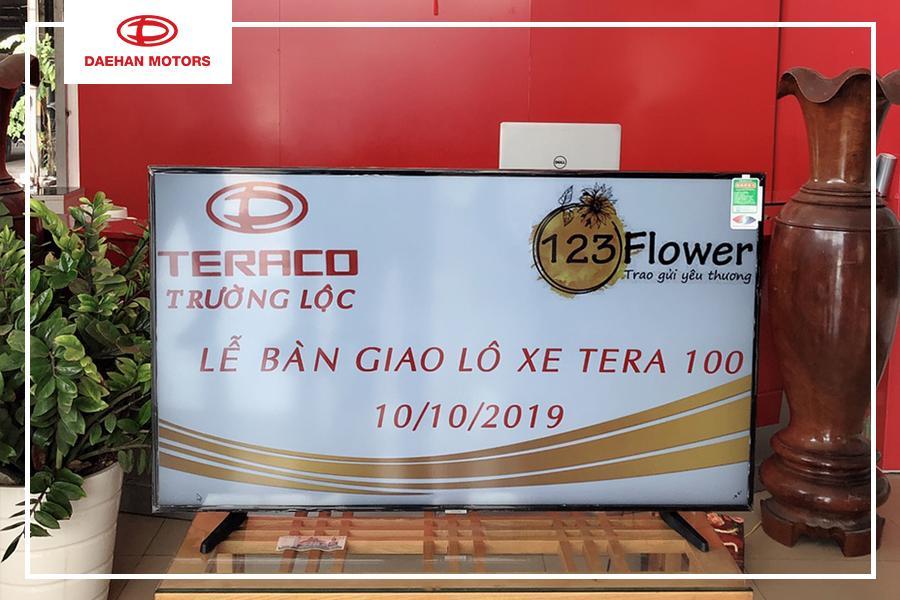 ĐẠI LÝ TRƯỜNG LỘC BÀN GIAO LÔ XE TẢI NHẸ TERA100 CHO DOANH NGHIỆP HÀN QUỐC