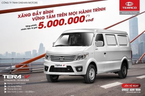 Tiếp đà tăng trưởng, Daehan Motors tung ưu đãi hấp dẫn dành cho Tera100 và Tera-V