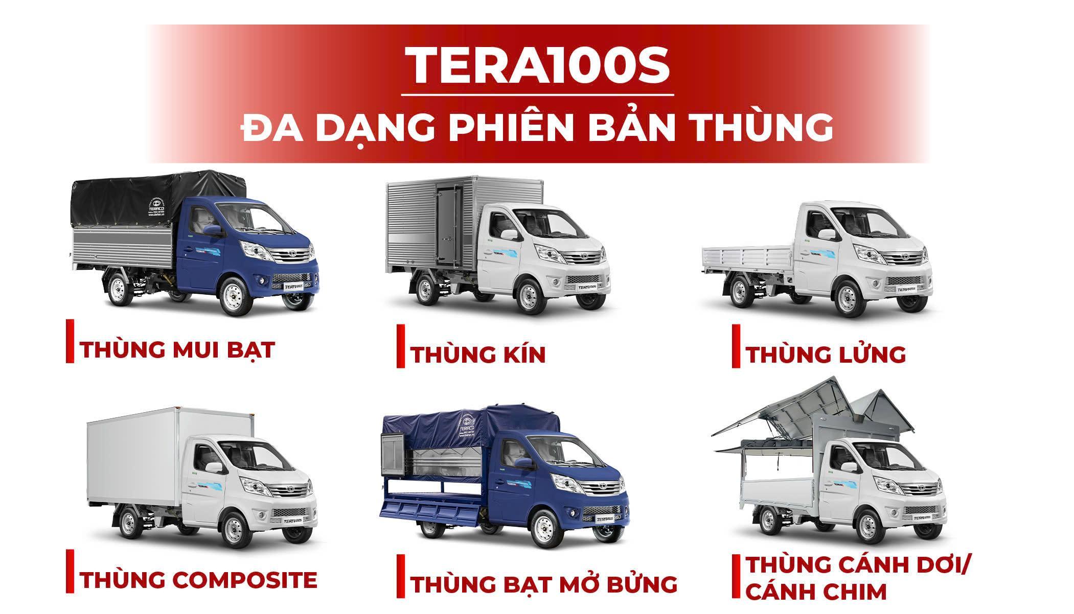 Tera100 đa dạng thùng hàng