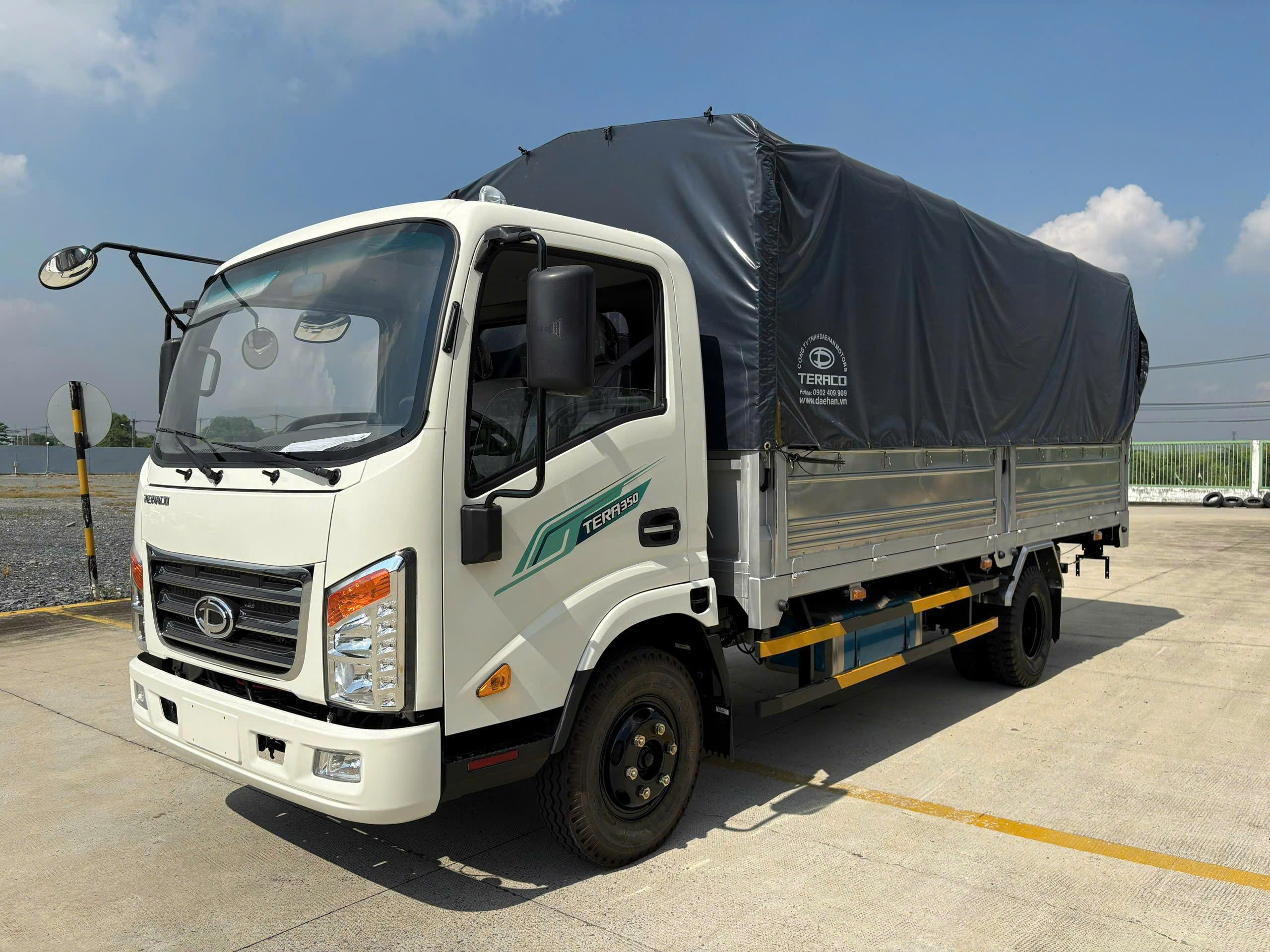 Teraco Tera 350 Euro 5 – Thùng dài đa dụng hoàn hảo cho ngành nông sản Việt Nam